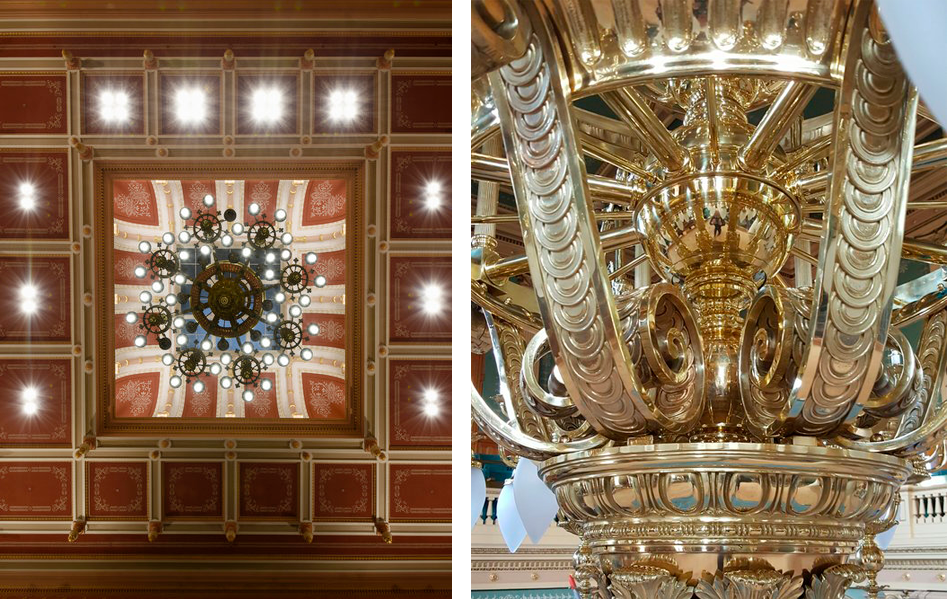 chandelier details