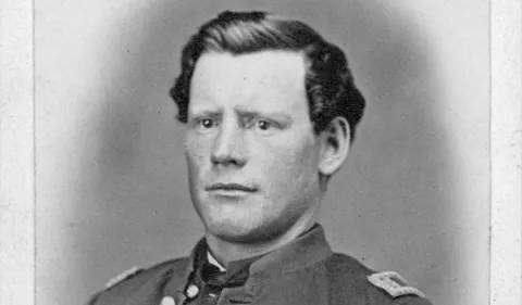 civil war era portrait of Silas Soule
